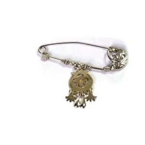 ALFILERES CON DIJE DISEÑO ETNICO